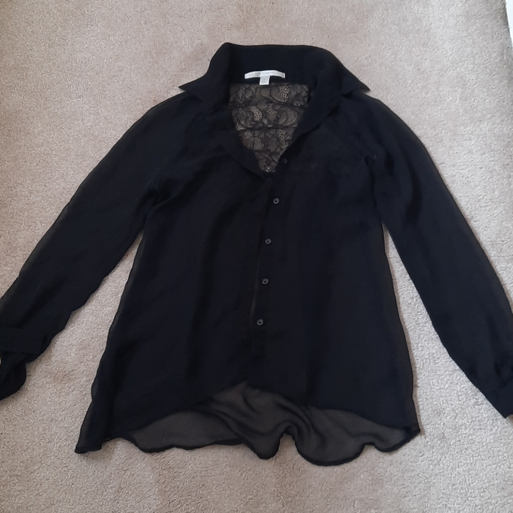 Sheer blouse